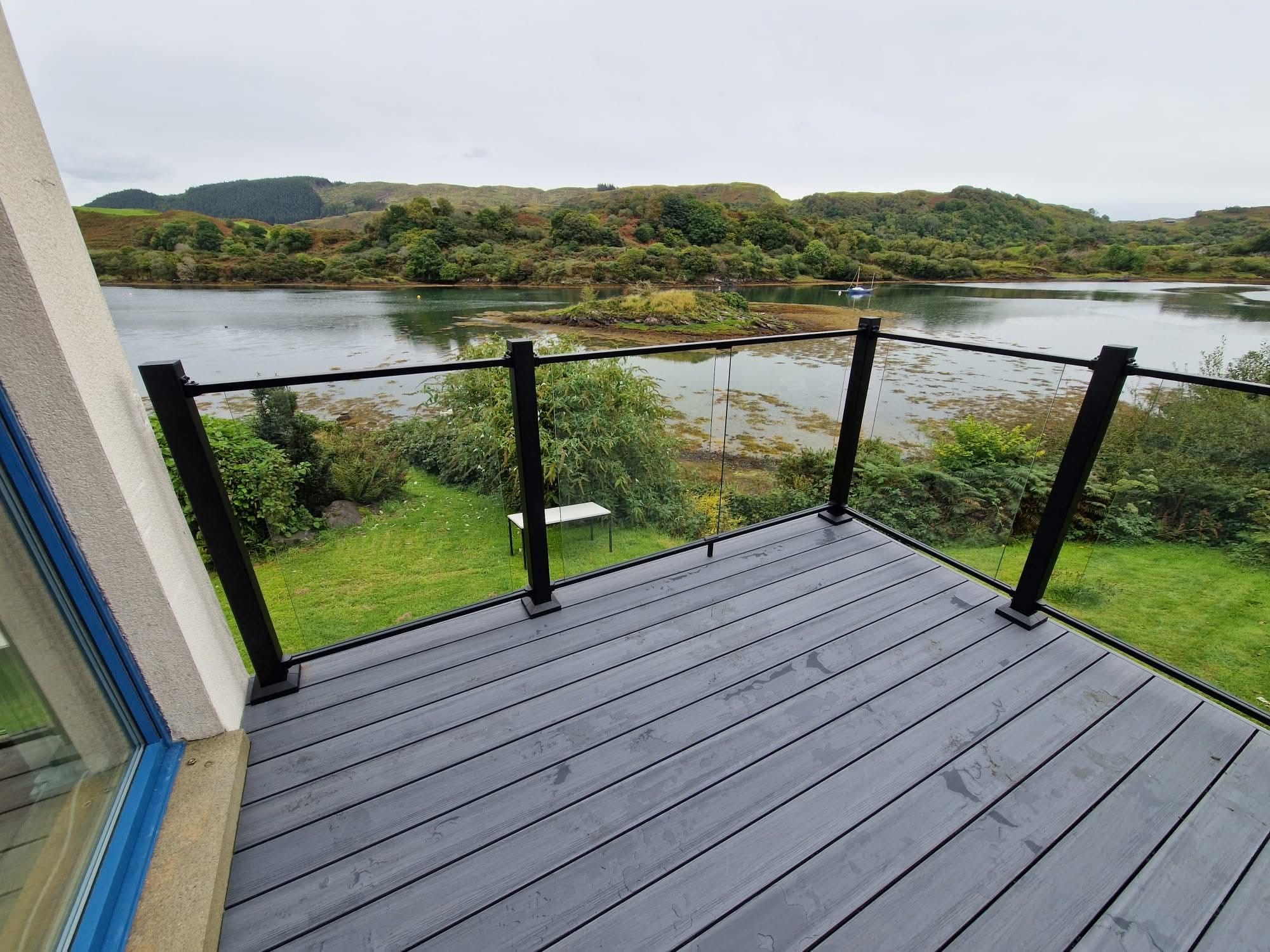 Decking installation project 7 in Scotland - Professional decking by Glenhaus Garden Rooms